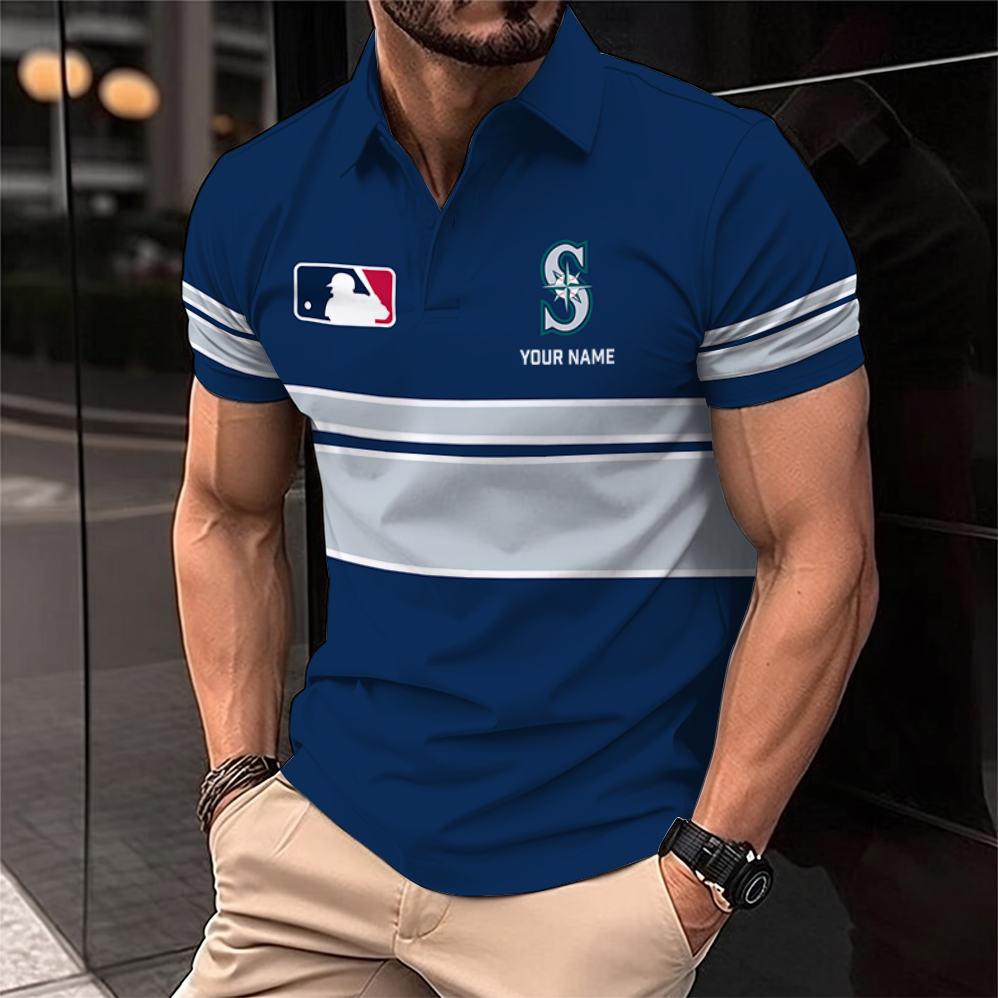 Limited Edition – Customized MLB Seattle Mariners Polo Shirt TTH210761