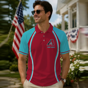 Limited Edition – Customized MLB Arizona Diamondbacks Polo Shirt TTH2107101