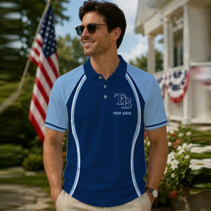 Limited Edition – Customized MLB Tampa Bay Rays Polo Shirt TTH2107101