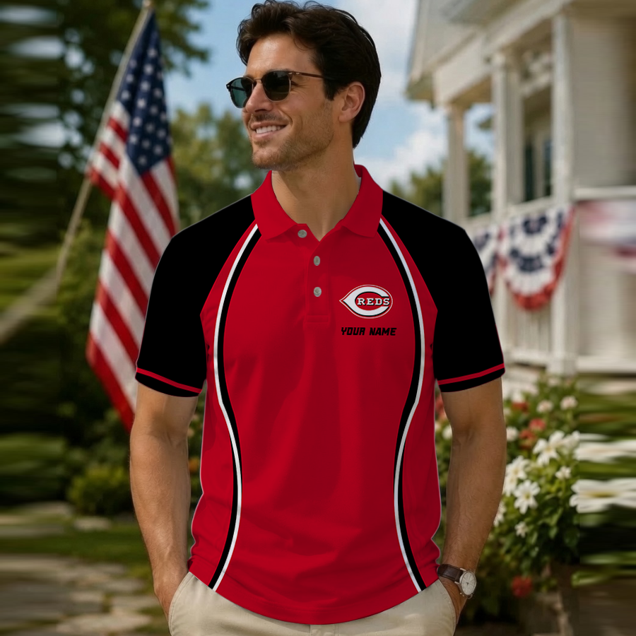 Limited Edition – Customized MLB Cincinnati Reds Polo Shirt TTH2107101