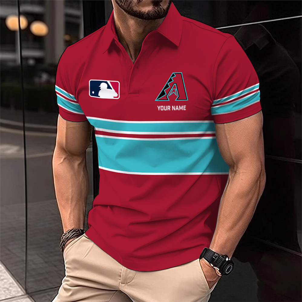 Limited Edition – Customized MLB Arizona Diamondbacks Polo Shirt TTH210761