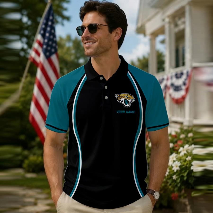 Limited Edition – Customized NFL Jacksonville Jaguars Polo Shirt TTH2107102