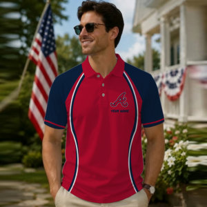 Limited Edition – Customized MLB Atlanta Braves Polo Shirt TTH2107101
