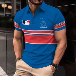 Limited Edition – Customized MLB Los Angeles Dodgers Polo Shirt TTH210761