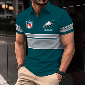 Limited Edition – Customized NFL Philadelphia Eagles Polo Shirt TTH2107100