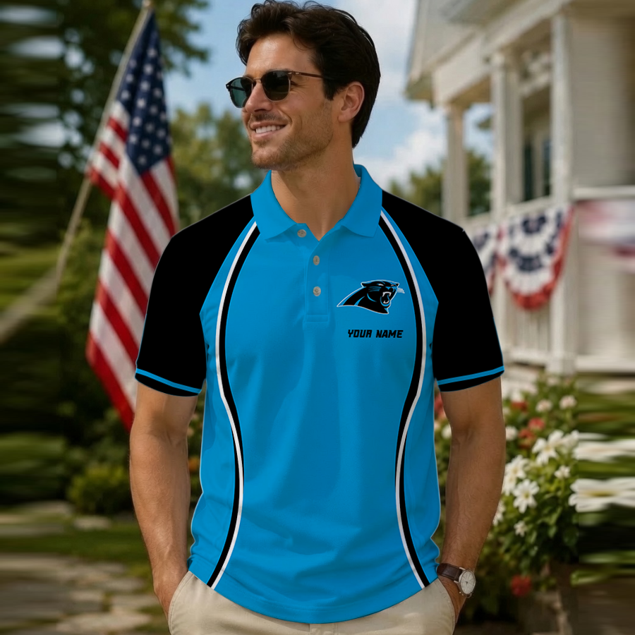 Limited Edition – Customized NFL Carolina Panthers Polo Shirt TTH2107102