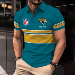 Limited Edition – Customized NFL Jacksonville Jaguars Polo Shirt TTH2107100