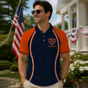 Limited Edition – Customized NFL Chicago Bears Polo Shirt TTH2107102
