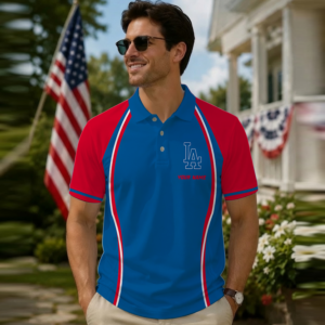 Limited Edition – Customized MLB Los Angeles Dodgers Polo Shirt TTH2107101