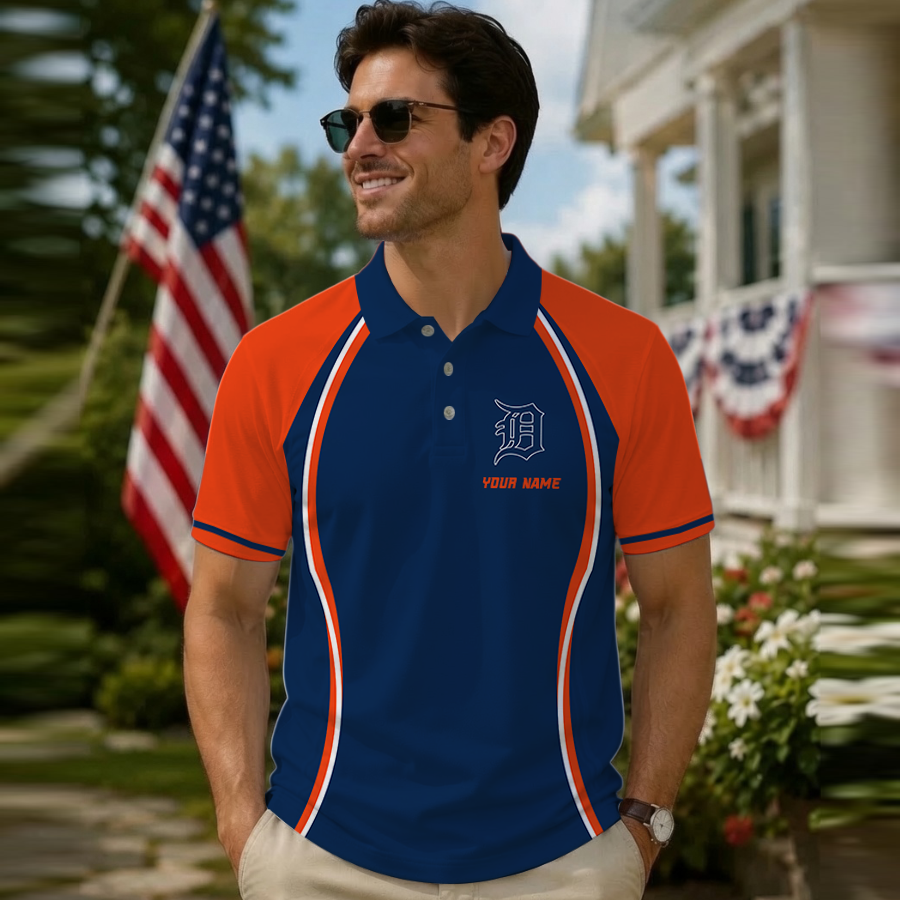 Limited Edition – Customized MLB Detroit Tigers Polo Shirt TTH2107101
