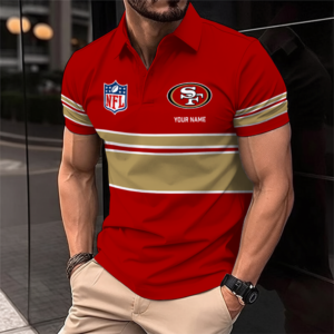 Limited Edition – Customized NFL San Francisco 49Ers Polo Shirt TTH2107100