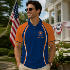 Limited Edition – Customized MLB Houston Astros Polo Shirt TTH2107101