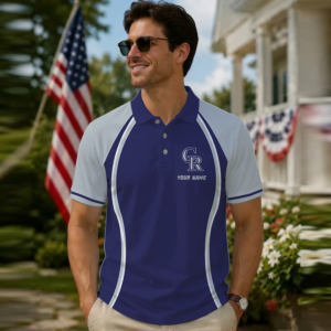 Limited Edition – Customized MLB Colorado Rockies Polo Shirt TTH2107101