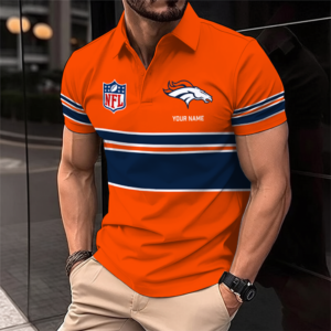 Limited Edition – Customized NFL Denver Broncos Polo Shirt TTH2107100