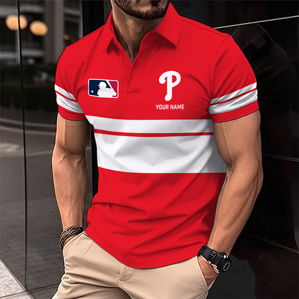 Limited Edition – Customized MLB Philadelphia Phillies Polo Shirt TTH210761