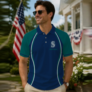 Limited Edition – Customized MLB Seattle Mariners Polo Shirt TTH2107101