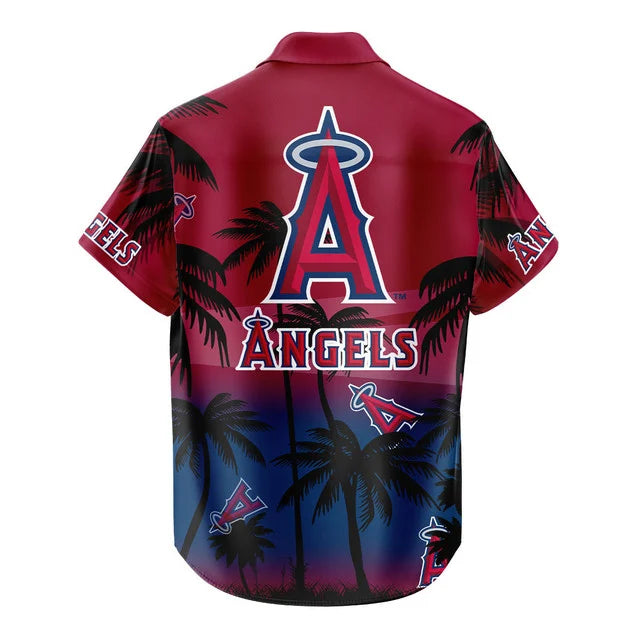 Limited Edition – Customized MLB Los Angeles Angels Unisex Hawaiian Shirt & Shorts Set TTH2107105 - Image 4