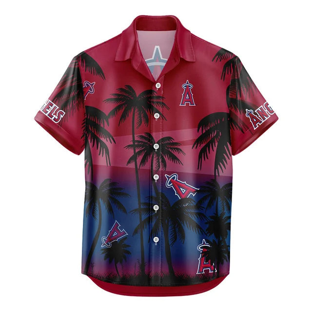 Limited Edition – Customized MLB Los Angeles Angels Unisex Hawaiian Shirt & Shorts Set TTH2107105 - Image 3