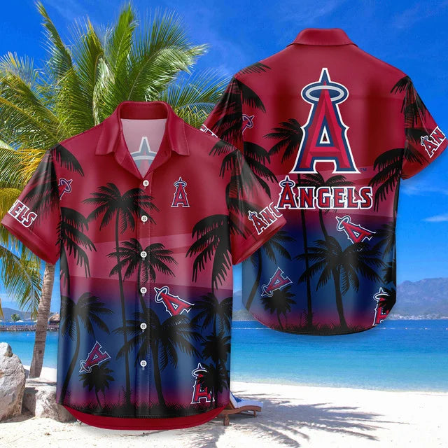 Limited Edition – Customized MLB Los Angeles Angels Unisex Hawaiian Shirt & Shorts Set TTH2107105