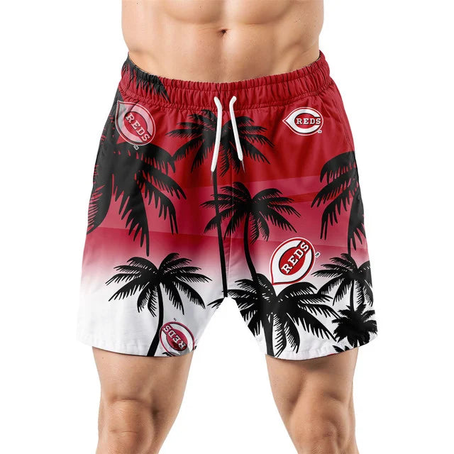 Limited Edition – Customized MLB Cincinnati Reds Unisex Hawaiian Shirt & Shorts Set TTH2107105 - Image 5