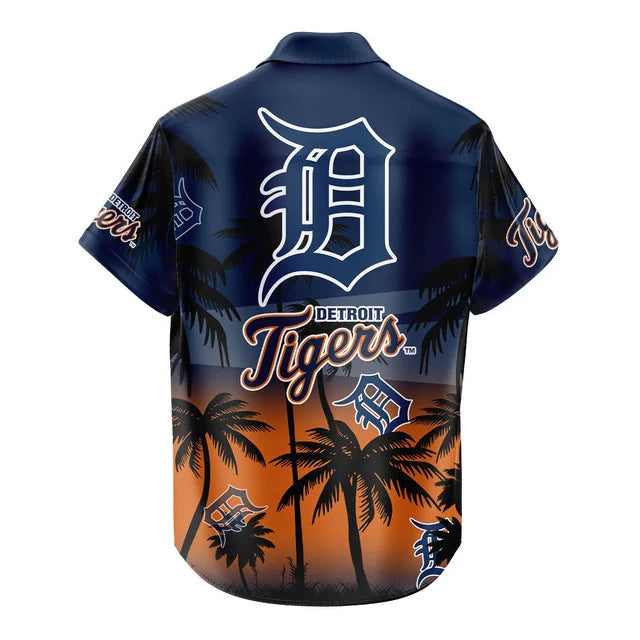Limited Edition – Customized MLB Detroit Tigers Unisex Hawaiian Shirt & Shorts Set TTH2107105 - Image 4