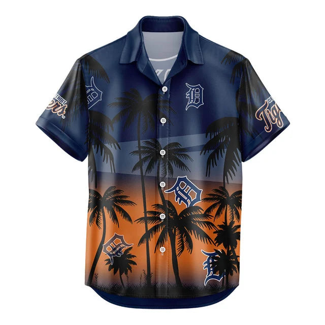 Limited Edition – Customized MLB Detroit Tigers Unisex Hawaiian Shirt & Shorts Set TTH2107105 - Image 3