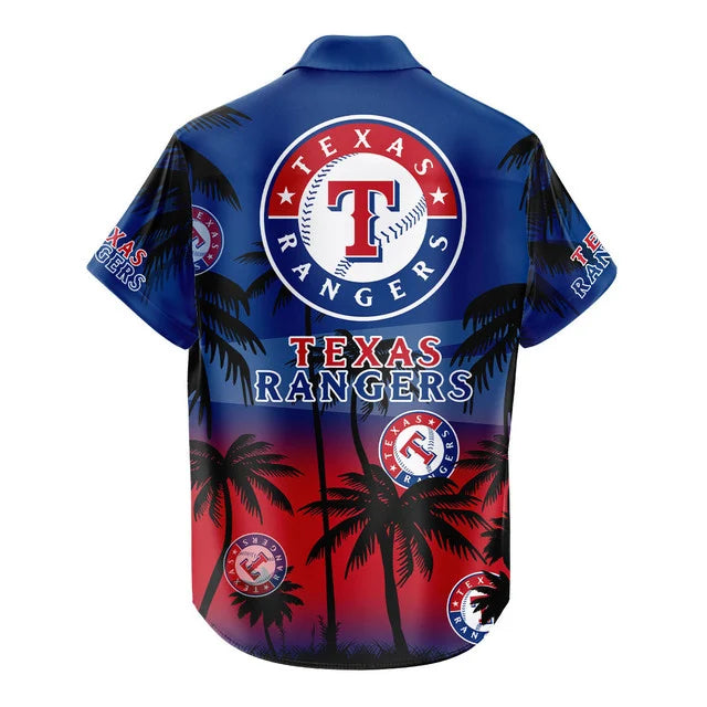 Limited Edition – Customized MLB Texas Rangers Unisex Hawaiian Shirt & Shorts Set TTH2107105 - Image 4