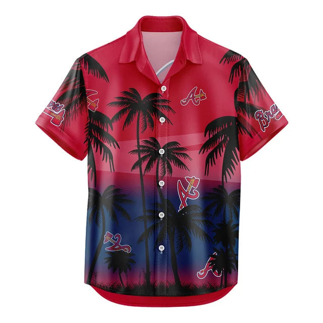Limited Edition – Customized MLB Atlanta Braves Unisex Hawaiian Shirt & Shorts Set TTH2107105 - Image 3