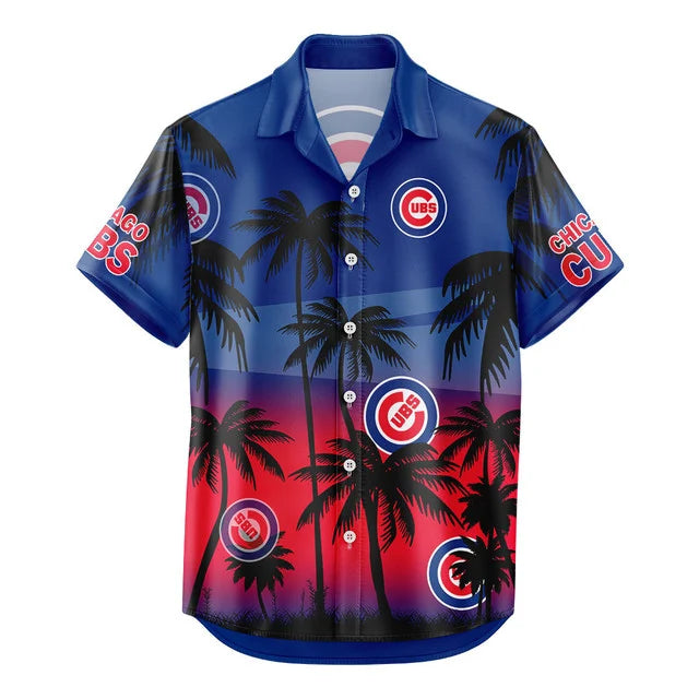 Limited Edition – Customized MLB Chicago Cubs Unisex Hawaiian Shirt & Shorts Set TTH2107105 - Image 3