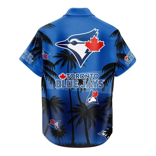 Limited Edition – Customized MLB Toronto Blue Jays Unisex Hawaiian Shirt & Shorts Set TTH2107105 - Image 4