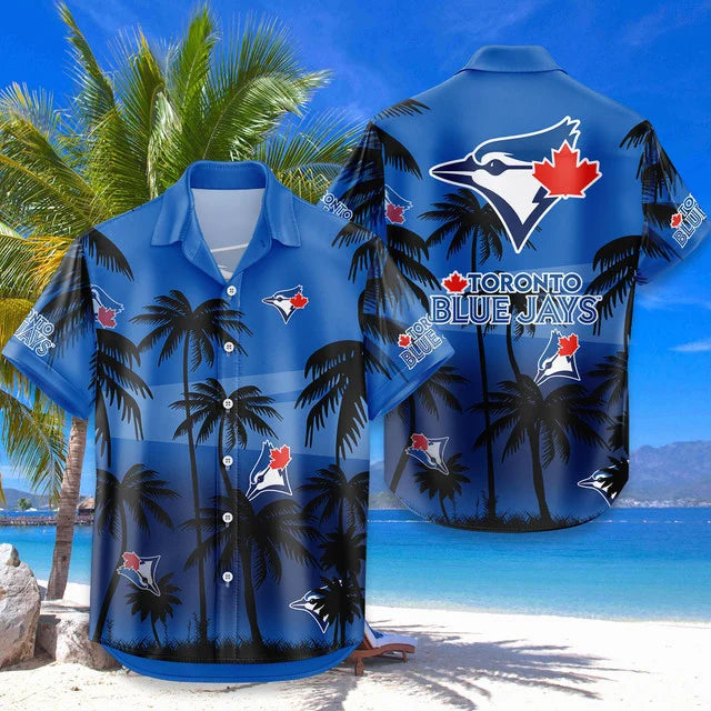 Limited Edition – Customized MLB Toronto Blue Jays Unisex Hawaiian Shirt & Shorts Set TTH2107105