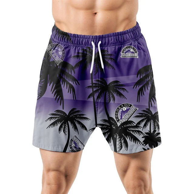Limited Edition – Customized MLB Colorado Rockies Unisex Hawaiian Shirt & Shorts Set TTH2107105 - Image 5