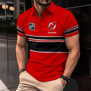 Limited Edition – Customized NHL New Jersey Devils Polo Shirt TTH2107104