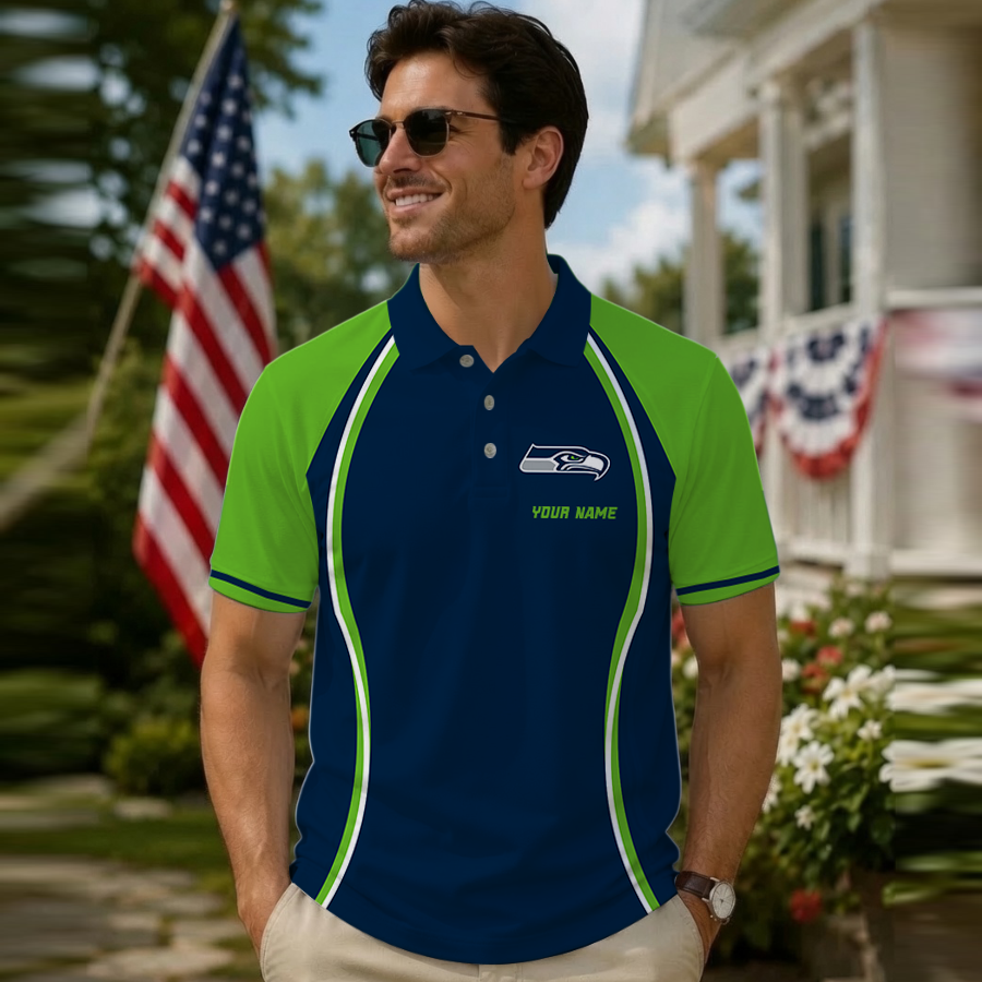 Limited Edition – Customized NFL Seattle Seahawks Polo Shirt TTH2107102