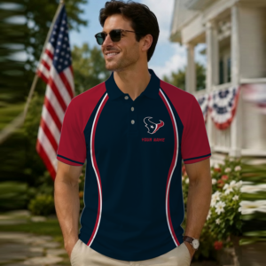 Limited Edition – Customized NFL Houston Texans Polo Shirt TTH2107102