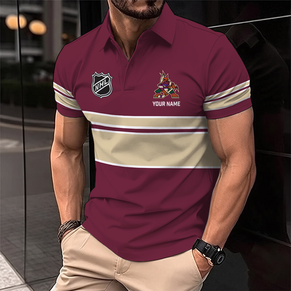Limited Edition – Customized NHL Arizona Coyotes Polo Shirt TTH2107104