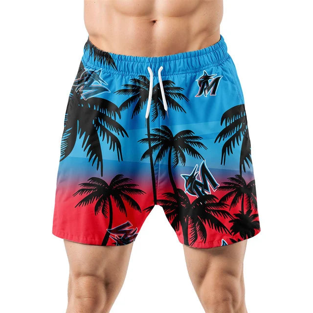 Limited Edition – Customized MLB MiaMiami Marlins Unisex Hawaiian Shirt & Shorts Set TTH2107105 - Image 5