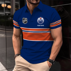 Limited Edition – Customized NHL Edmonton Oilers Polo Shirt TTH2107104