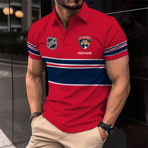 Limited Edition – Customized NHL Florida Panthers Polo Shirt TTH2107104