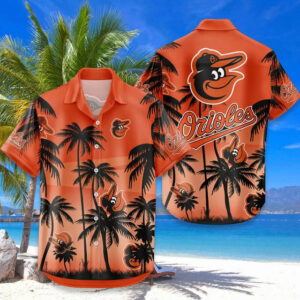 Limited Edition – Customized MLB Baltimore Orioles Unisex Hawaiian Shirt & Shorts Set TTH2107105
