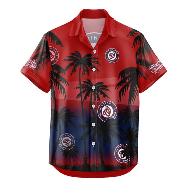 Limited Edition – Customized MLB Washington Nationals Unisex Hawaiian Shirt & Shorts Set TTH2107105 - Image 3