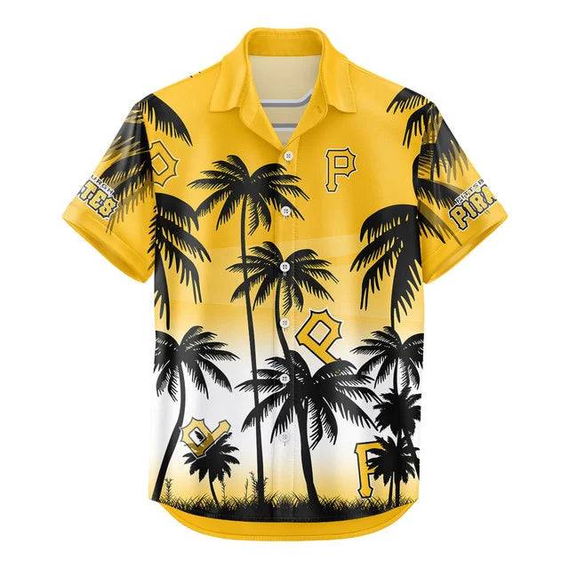 Limited Edition – Customized MLB Pittsburgh Pirates Unisex Hawaiian Shirt & Shorts Set TTH2107105 - Image 3
