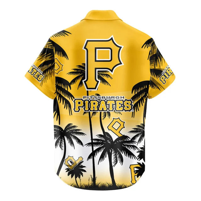 Limited Edition – Customized MLB Pittsburgh Pirates Unisex Hawaiian Shirt & Shorts Set TTH2107105 - Image 4