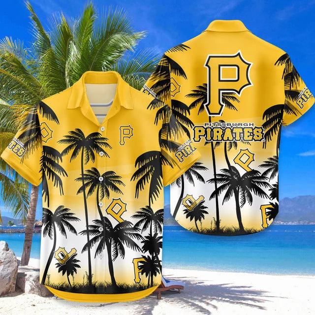 Limited Edition – Customized MLB Pittsburgh Pirates Unisex Hawaiian Shirt & Shorts Set TTH2107105