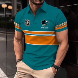 Limited Edition – Customized NHL San Jose Sharks Polo Shirt TTH2107104