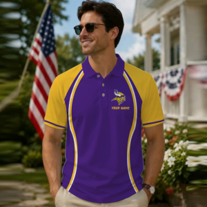 Limited Edition – Customized NFL Minnesota Vikings Polo Shirt TTH2107102