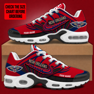 Limited Edition – Customized NBA New Orleans Pelicans Air Max Plus Sneakers TTH2107106