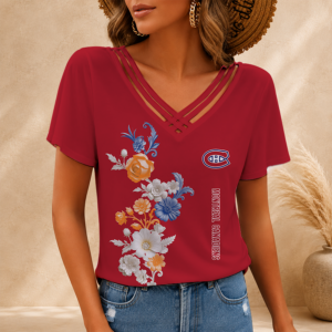 Limited Edition – Customized NHL Montreal Canadiens V-Neck Shirt TTH2107113
