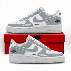 Limited Edition – Customized NHL Los Angeles Kings Af1 Shoes TTH2107110