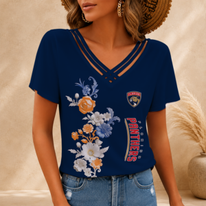 Limited Edition – Customized NHL Florida Panthers V-Neck Shirt TTH2107113
